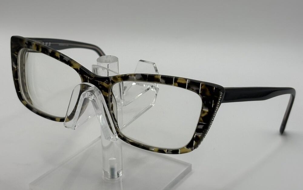 L.A.M.B. LA4065 GRY Eyeglass Frames Gray Tortoise 55-17-140 Women's